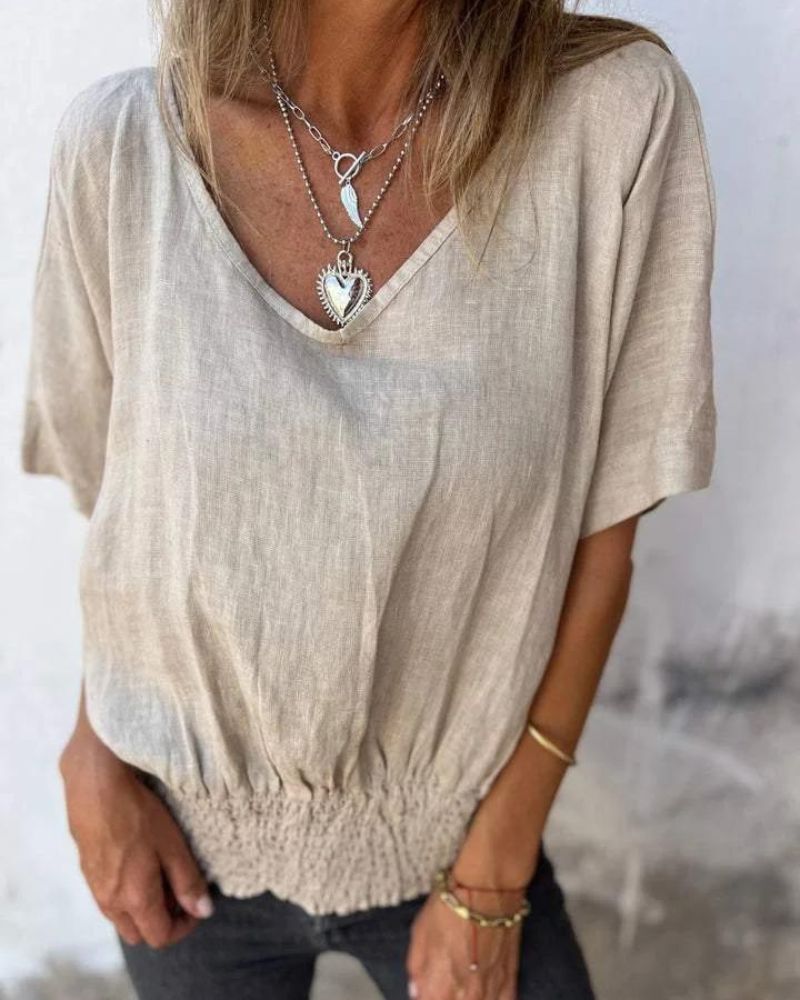 Azelie Blusa de Verano Casual