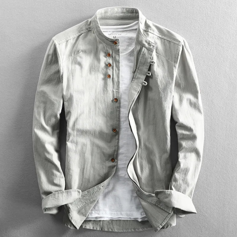 Katana Camisa Estilo Japonés para Hombre