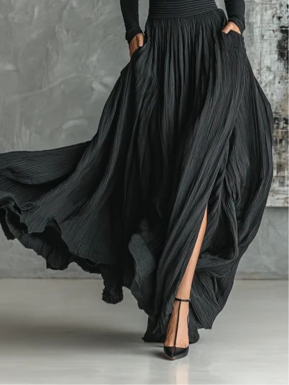 Isabela – Conjunto negro clásico y refinado
