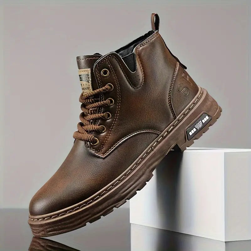 Ambrose – Botas de Cuero Casual con Elegancia Urbana