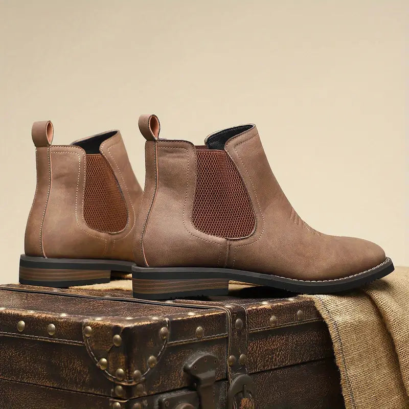 Maxwell – Botas de Cuero con Clase Atemporal y Carácter Robusto