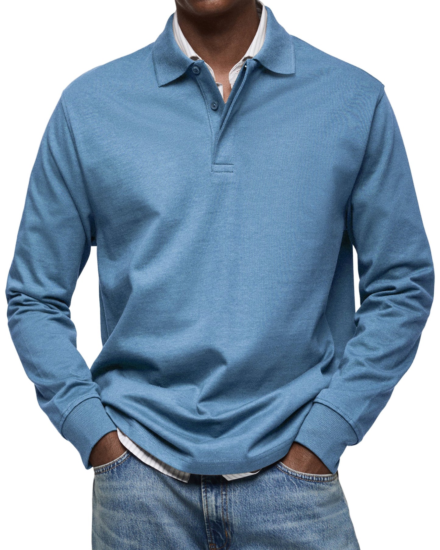 KOELMAN | POLO LUXE CON MANGAS LARGAS