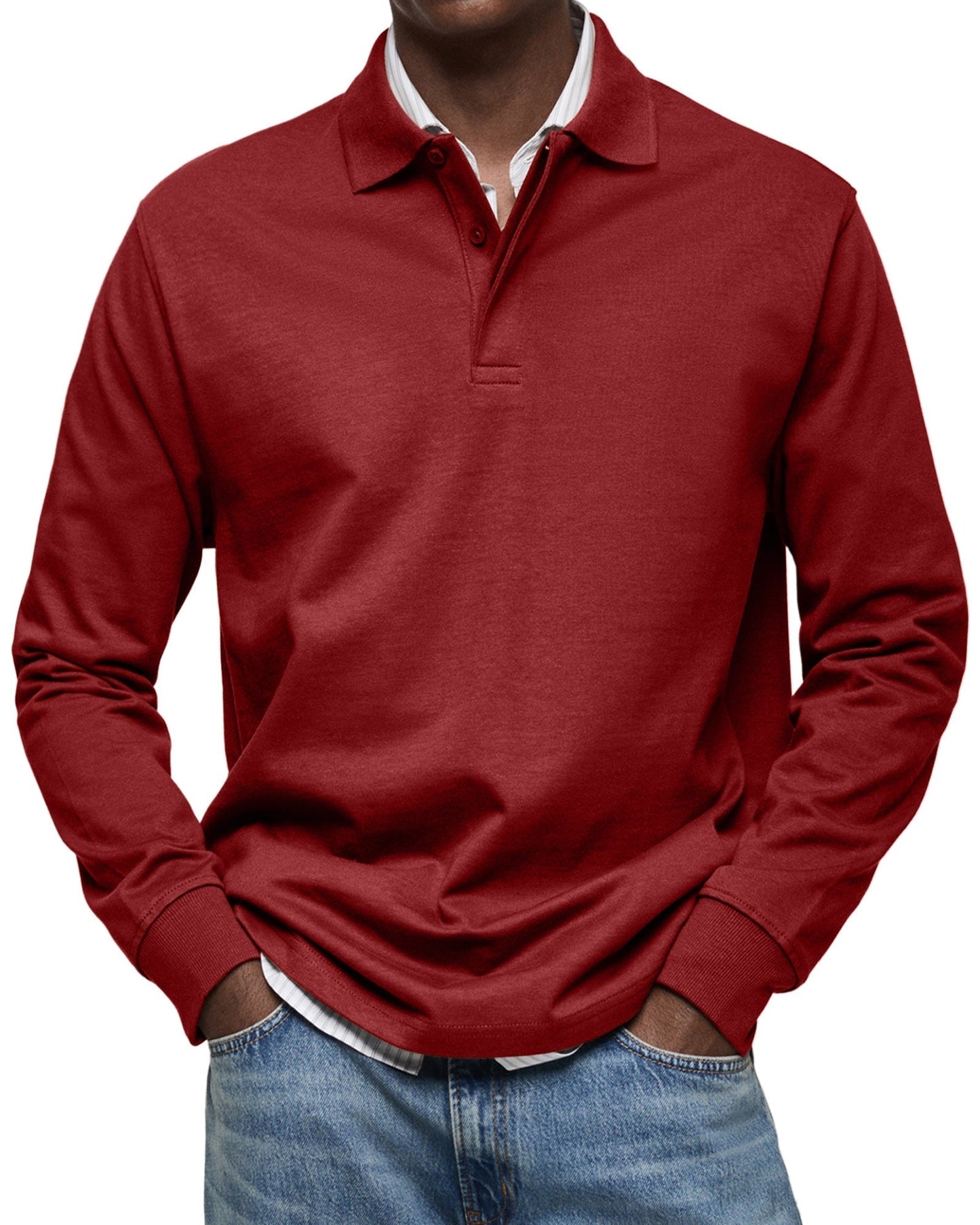 KOELMAN | POLO LUXE CON MANGAS LARGAS