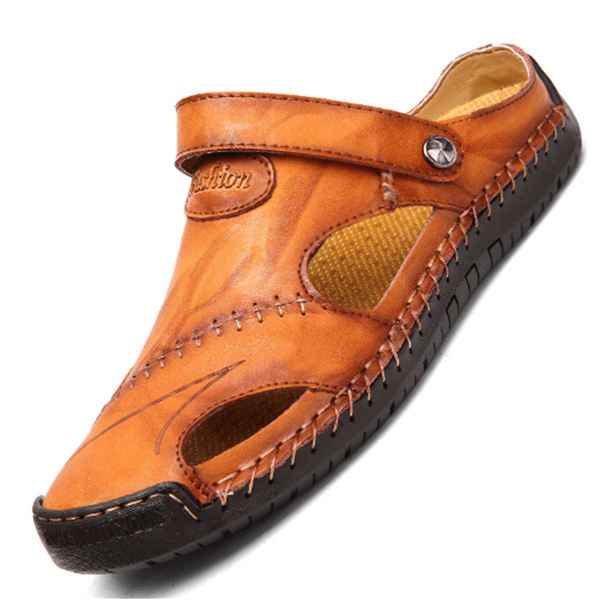 Dawson – Sandalias de Cuero Suave para Verano