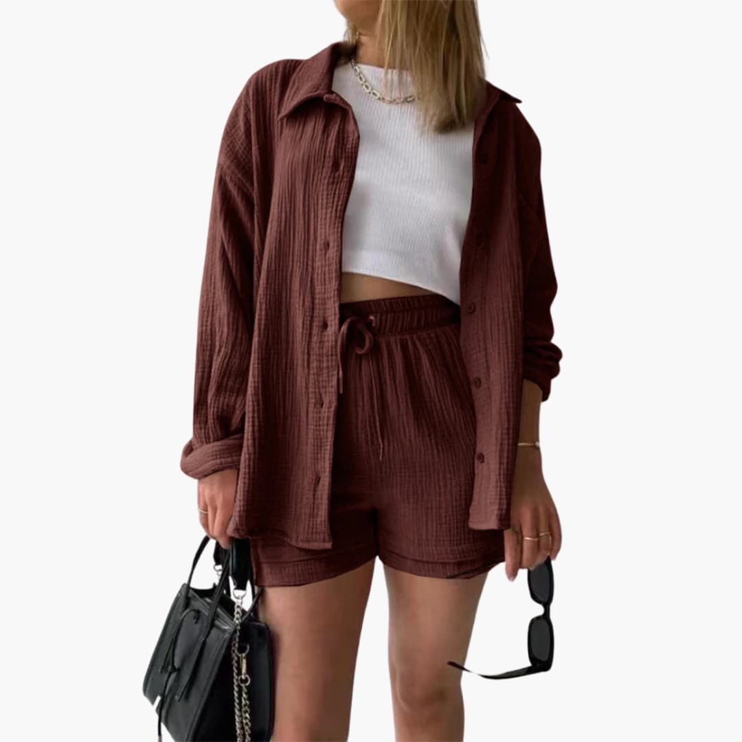Tracy Conjunto Elegante de 2 Piezas Victoria