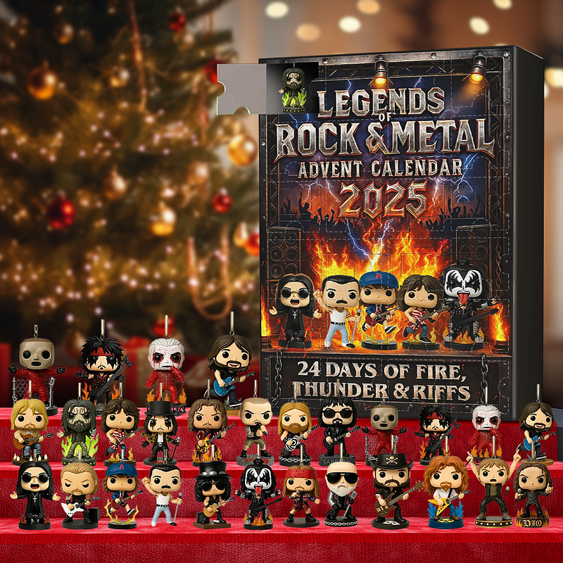 Calendario de Adviento Leyendas del Rock 2025