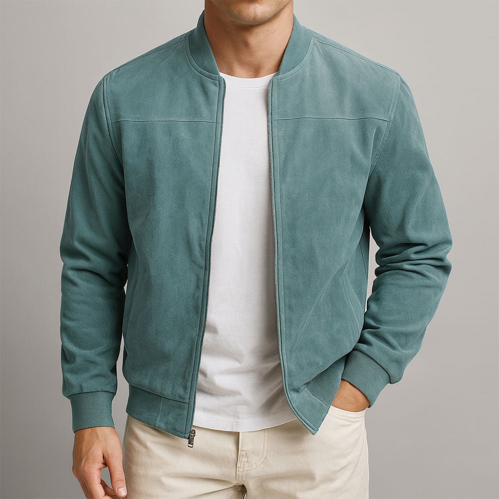 Rafael – Chaqueta de suede con elegancia atemporal