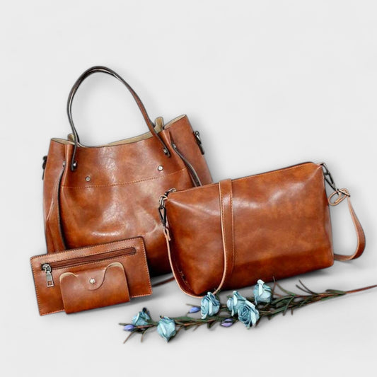 Juego de 4 Bolsas Vintage Elegantes