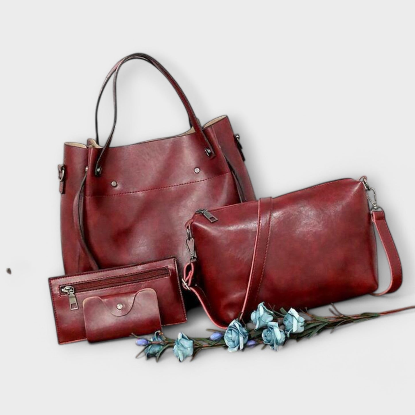 Juego de 4 Bolsas Vintage Elegantes
