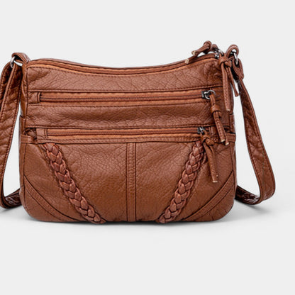 Bolsa de Cuero Elegante Camilla