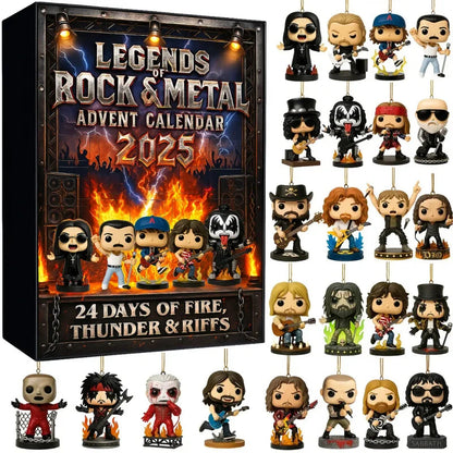 Calendario de Adviento Leyendas del Rock 2025