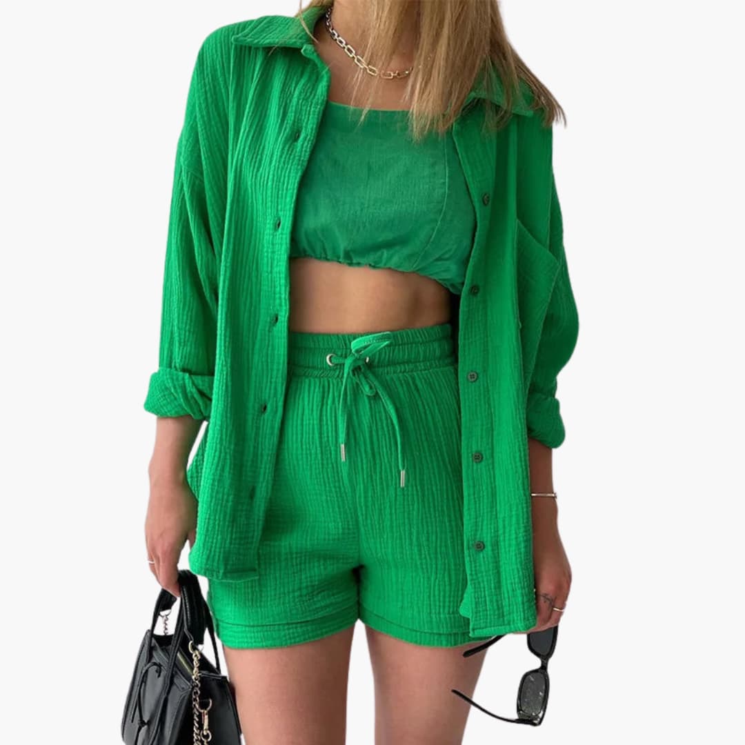 Tracy Conjunto Elegante de 2 Piezas Victoria
