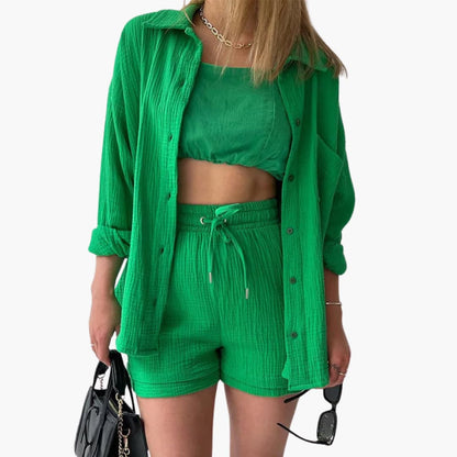 Tracy Conjunto Elegante de 2 Piezas Victoria