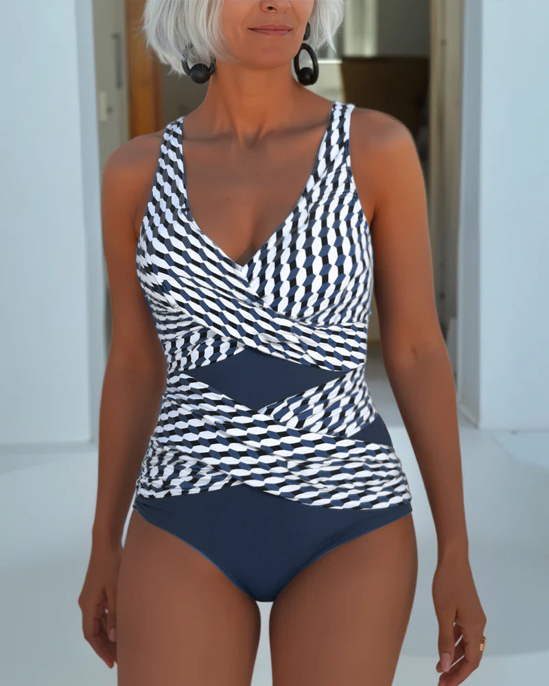Trikini Cruzado para un Estilo Relajado de Resort