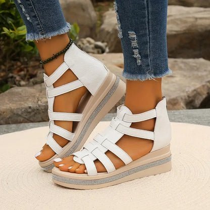 Sandalias Elegantes de Tacón