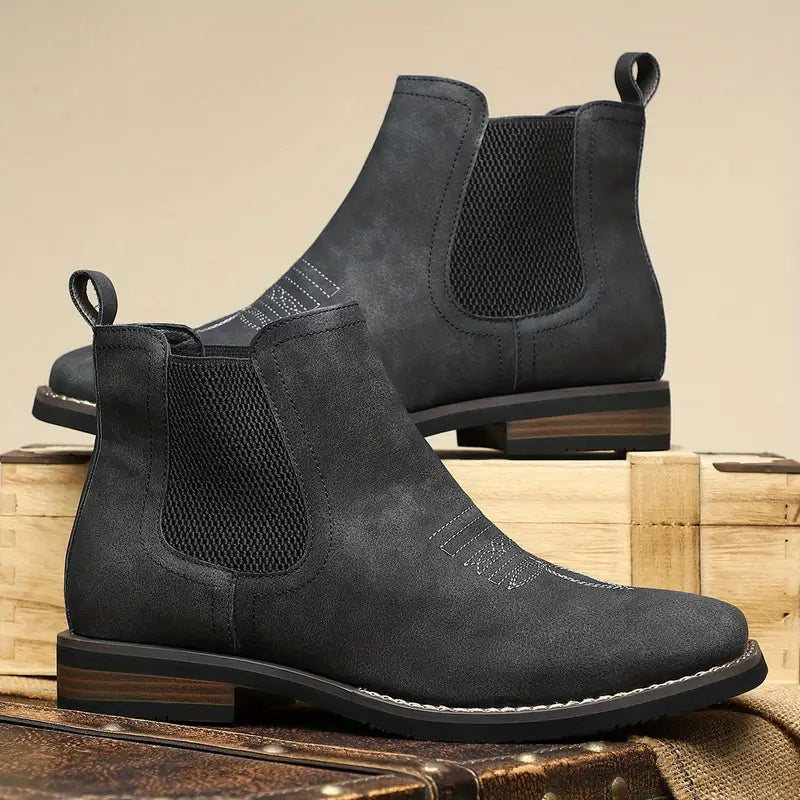 Maxwell – Botas de Cuero con Clase Atemporal y Carácter Robusto