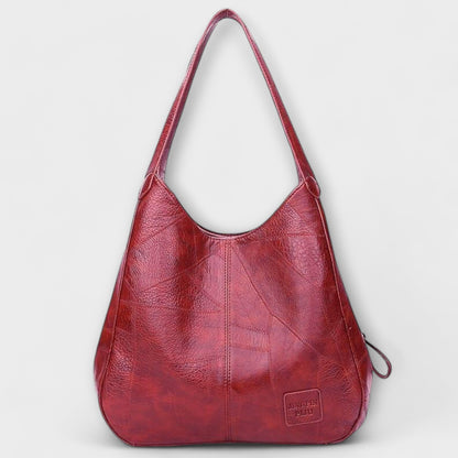 Bolsa de piel vintage elegante