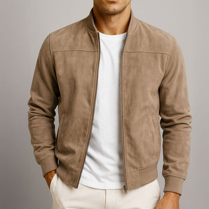 Rafael – Chaqueta de suede con elegancia atemporal