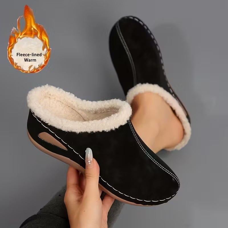 Evelyn – Mocasines Slip-On con Forro de Felpa para Mujer