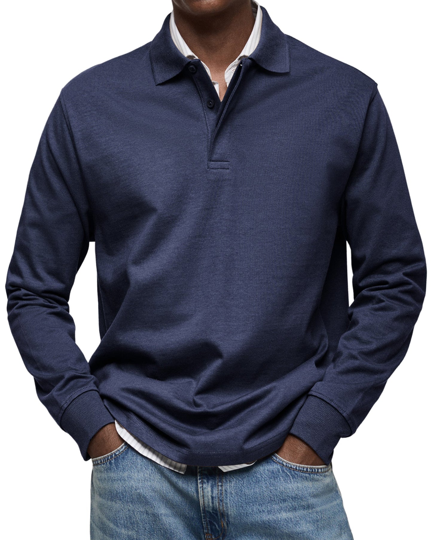 KOELMAN | POLO LUXE CON MANGAS LARGAS