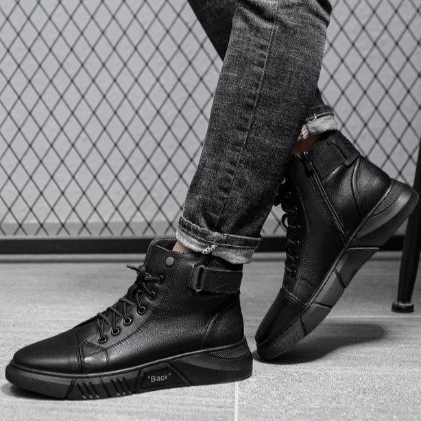 Juan Zapatos de cuero de calidad para hombres
