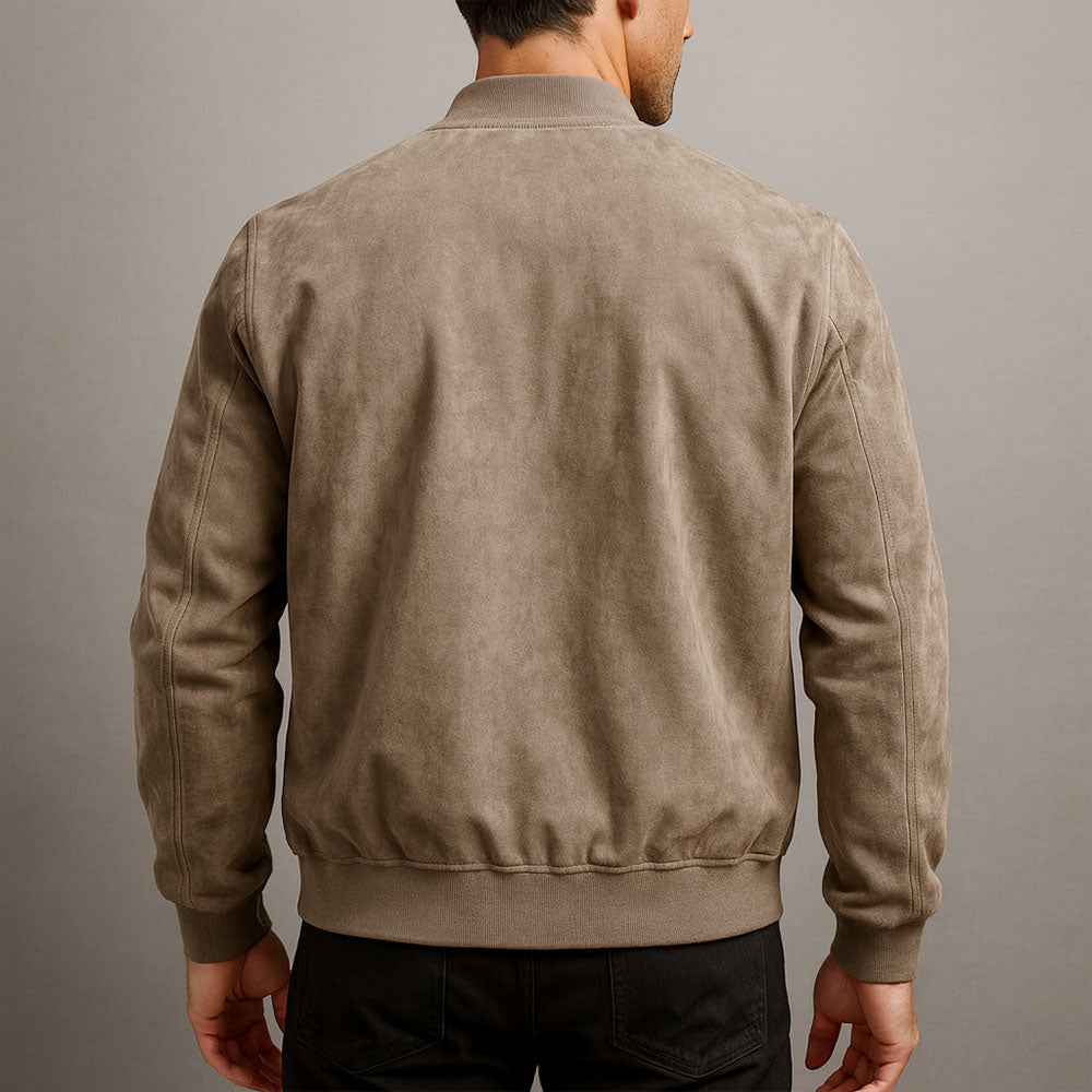 Rafael – Chaqueta de suede con elegancia atemporal