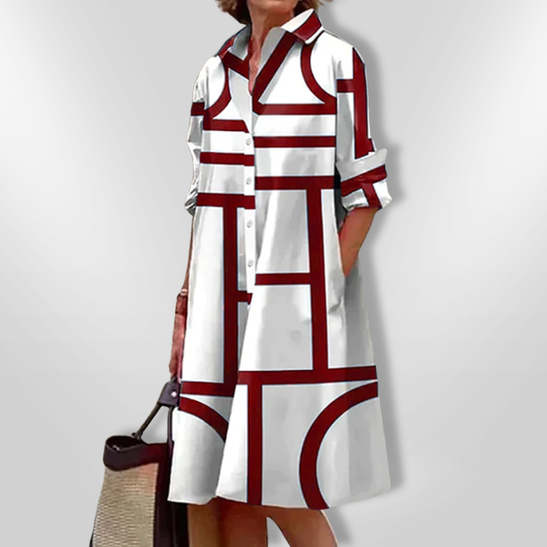 Esfuerzo  Vestido Midi Elegante