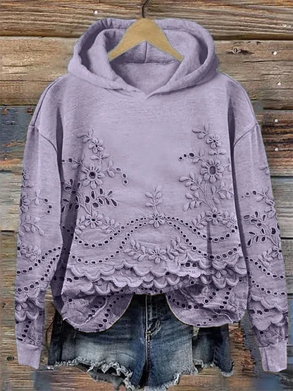 SACHZNA | Sudadera con Bordado Floral