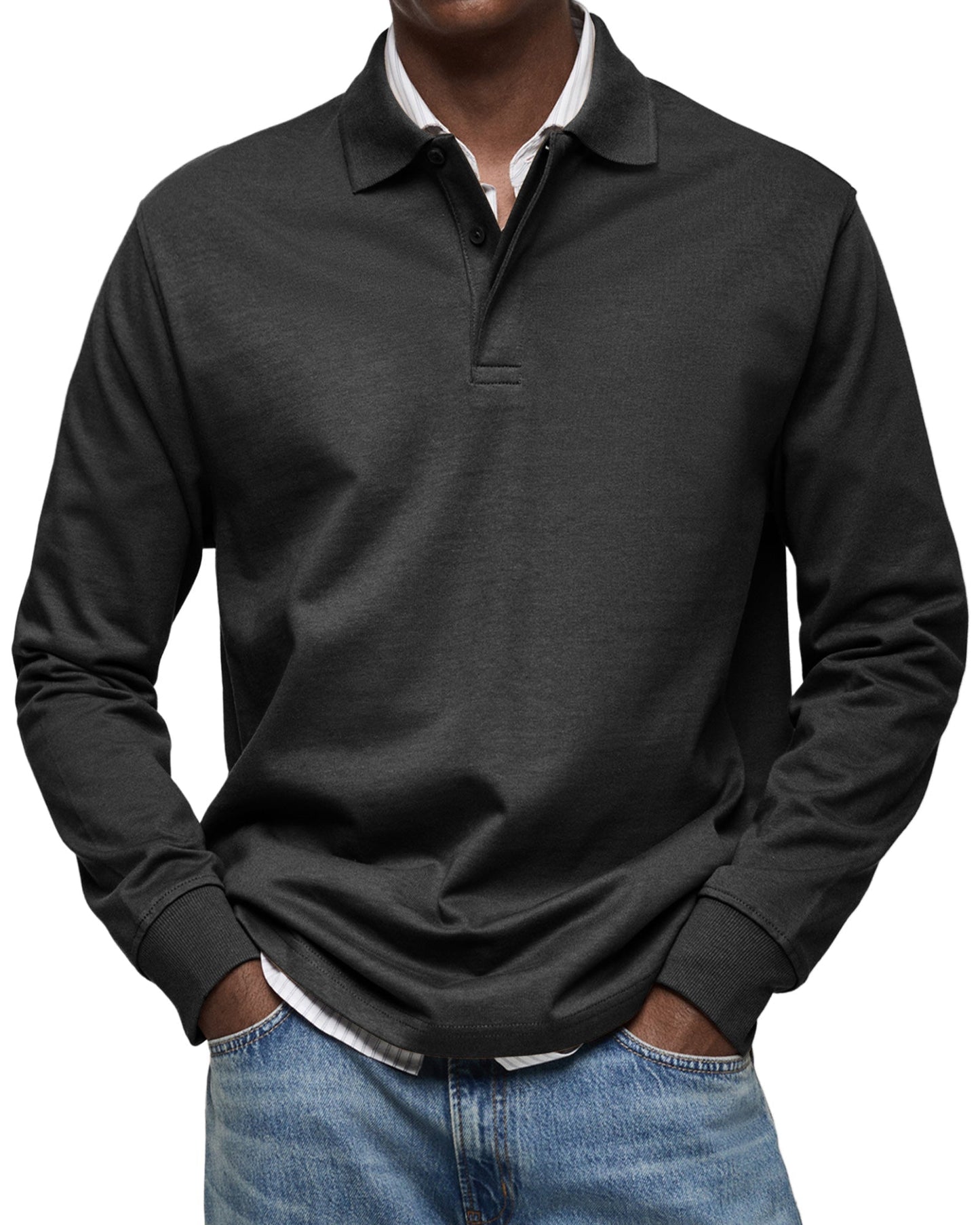 KOELMAN | POLO LUXE CON MANGAS LARGAS