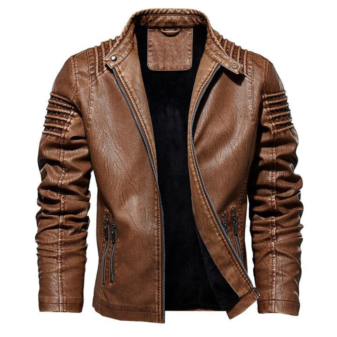 Angelo | Chaqueta de cuero Empire
