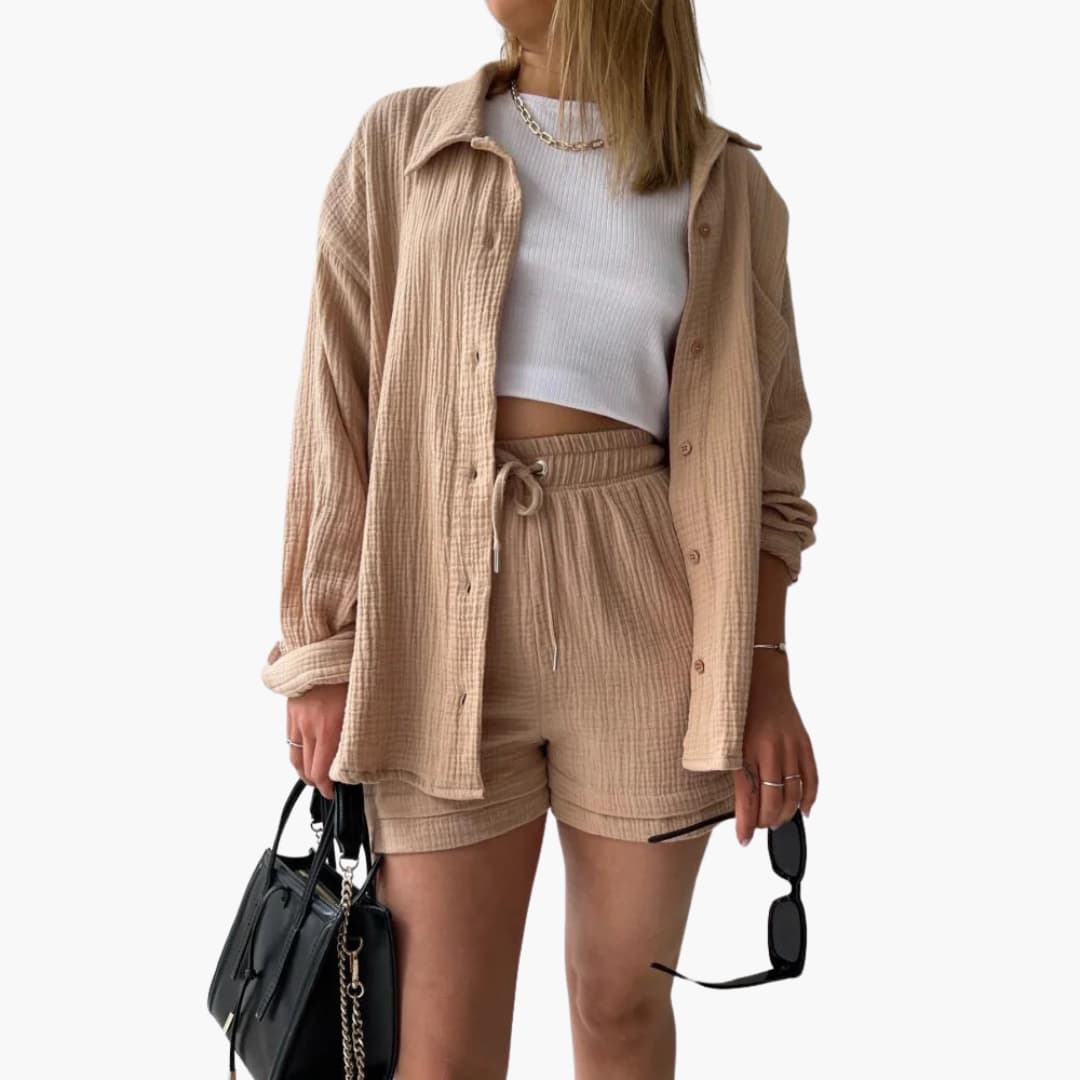 Tracy Conjunto Elegante de 2 Piezas Victoria