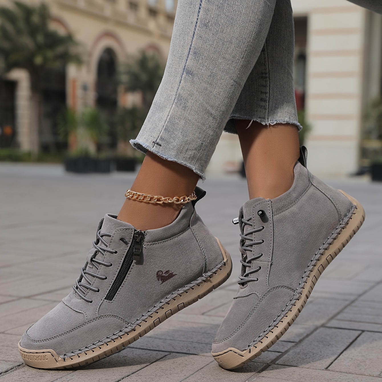 Mila™ – Zapatillas ortopédicas cómodas + Cremallera