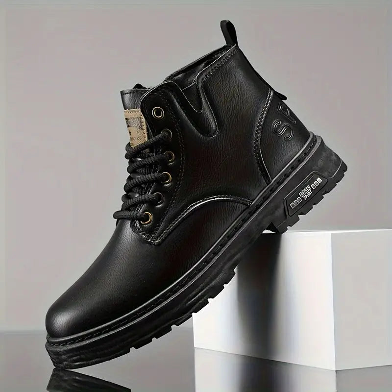 Ambrose – Botas de Cuero Casual con Elegancia Urbana