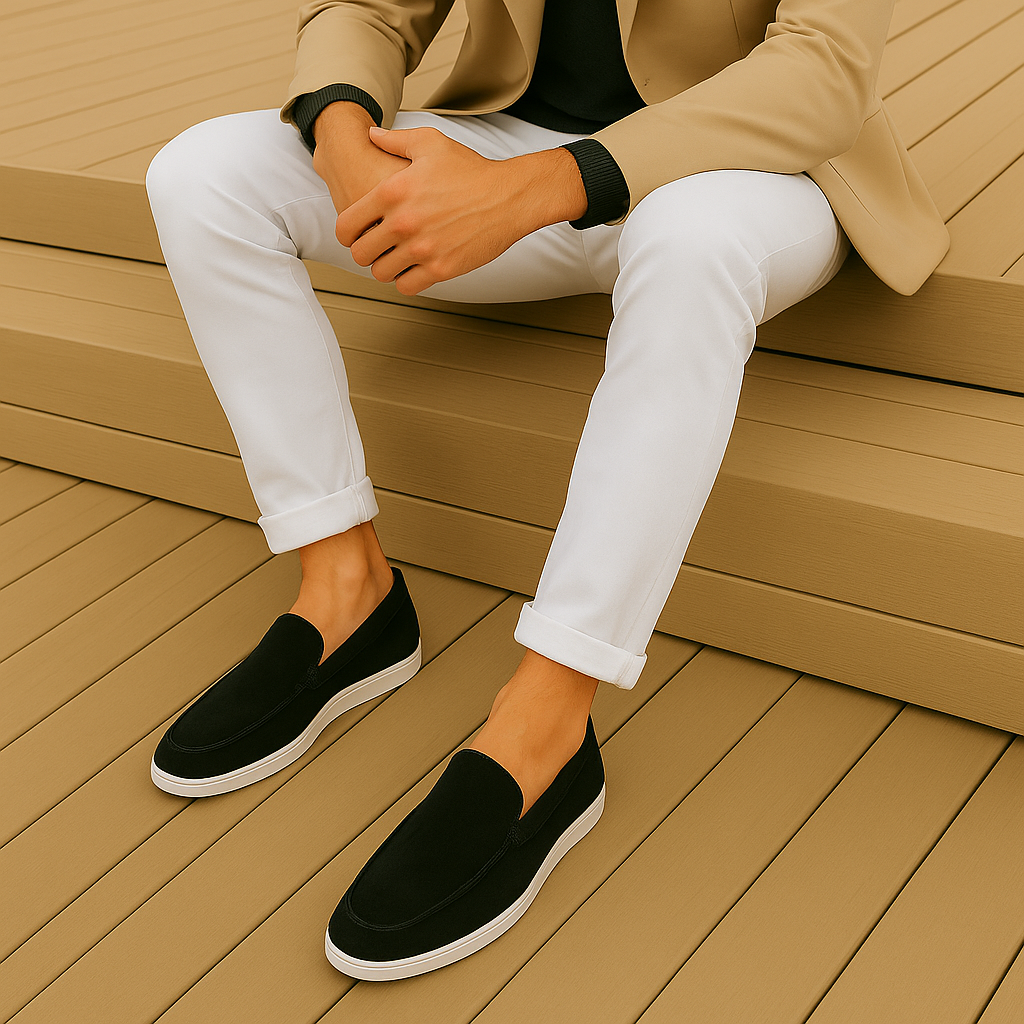 Alejandro Loafers elegantes de gamuza