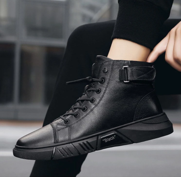 Juan Zapatos de cuero de calidad para hombres