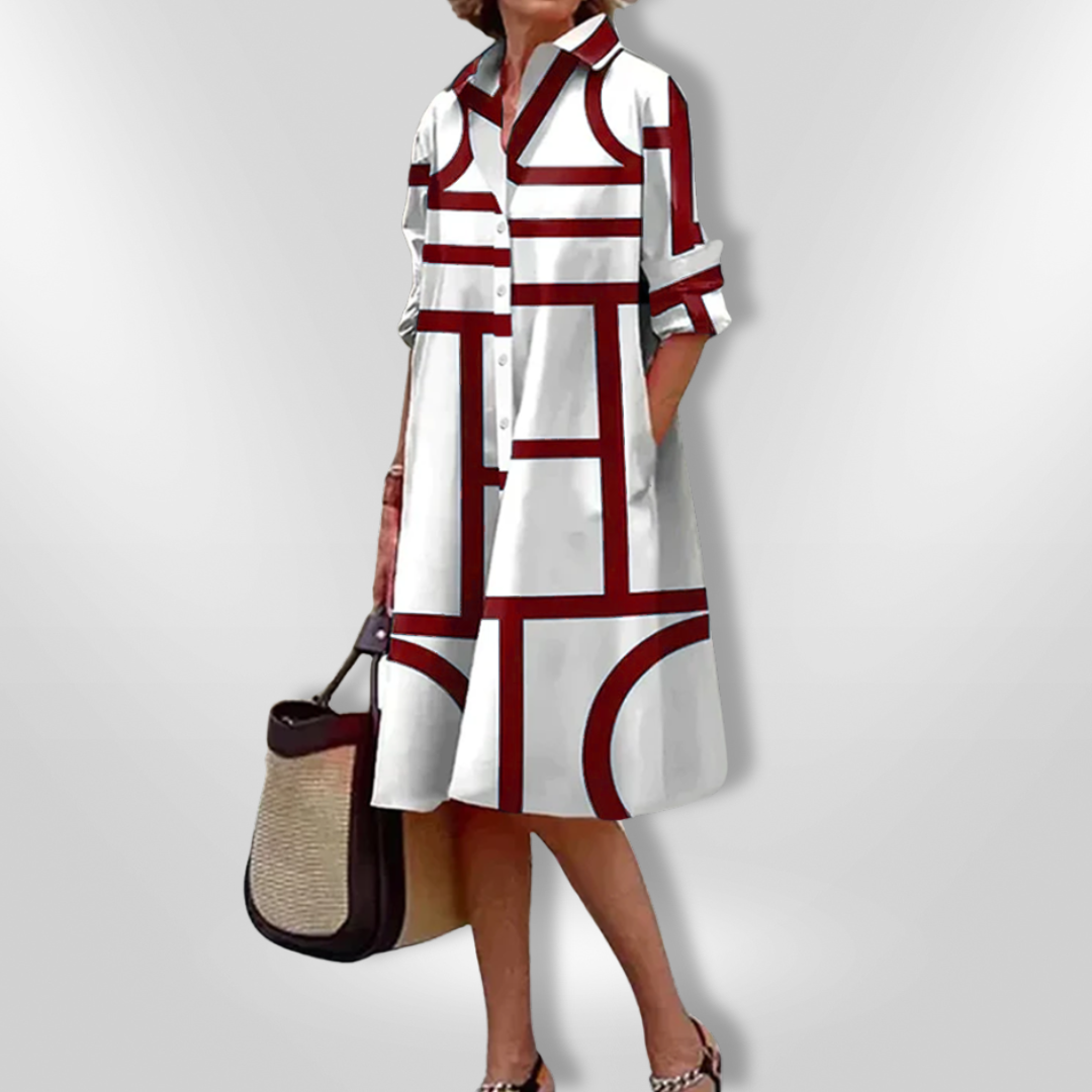 Esfuerzo  Vestido Midi Elegante