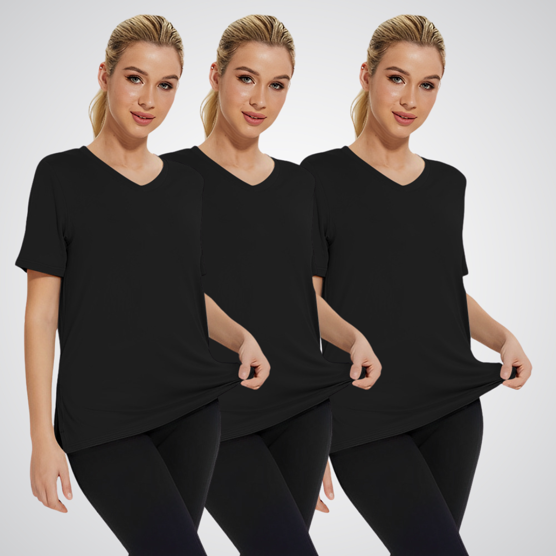 SELENA™ - Camiseta Casual de Corte Suelto (Paquete de 3)