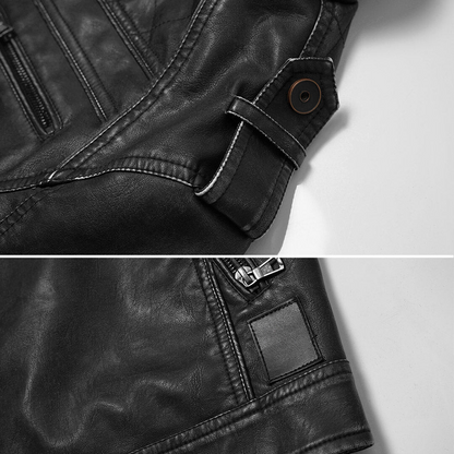 Franco | Chaqueta de cuero clásica