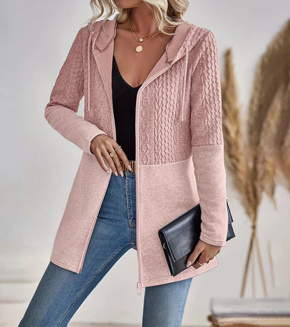 Pluma | Sudadera con capucha y cremallera