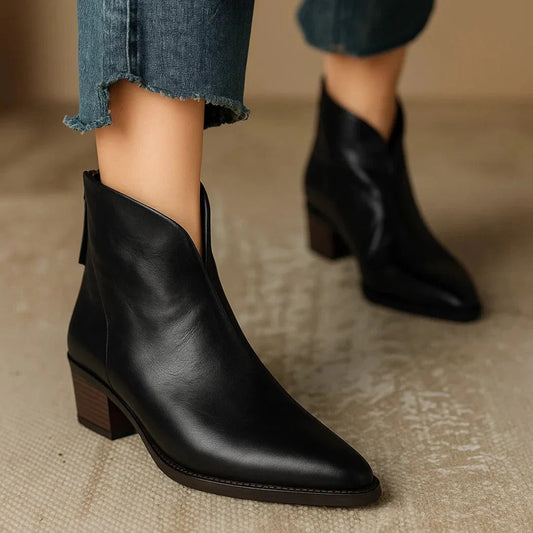 Viela® - Botines Ortopédicos de Piel⏐Edición Premium