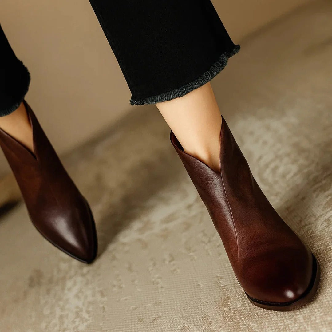 Viela® - Botines Ortopédicos de Piel⏐Edición Premium