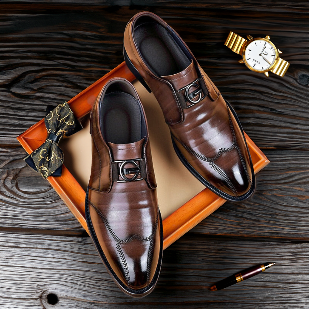 Lorenzo – Zapatos de Cuero Hechos a Mano con Elegancia Atemporal