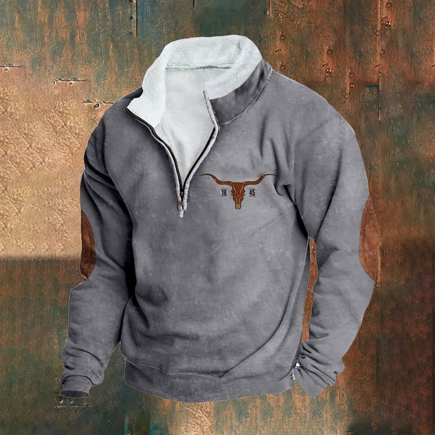 Chaqueta ligera urbana con elegante cuello clásico
