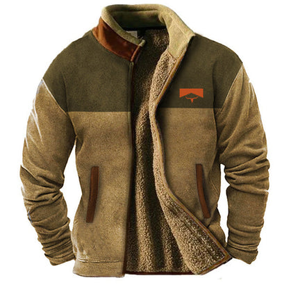 Chaqueta Casual de Forro Polar para Hombre