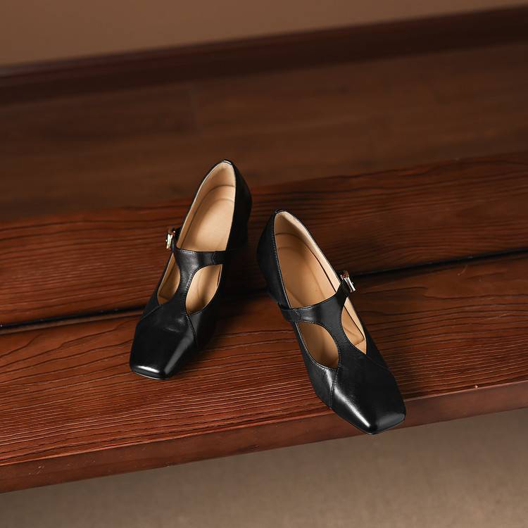 Veyla | Tacones de Piel Genuina
