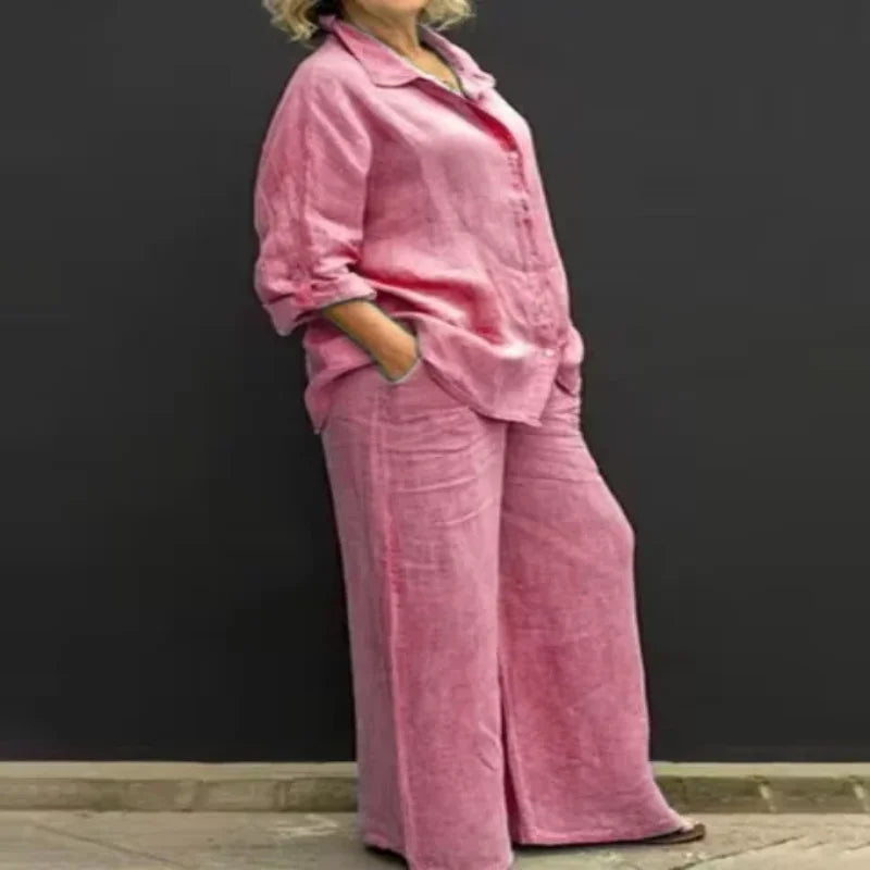 Rose Conjunto Relajado SOLENE