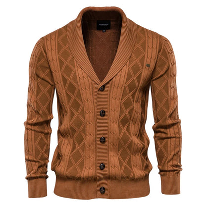 Cárdigan Elegante para Hombre con Cierre de Botones