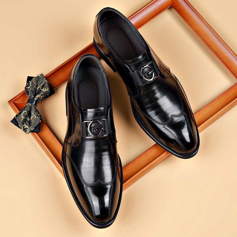 Lorenzo – Zapatos de Cuero Hechos a Mano con Elegancia Atemporal