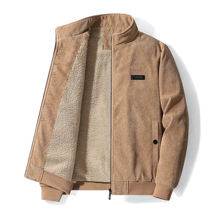 Udo | chaqueta de pana con forro de forro polar