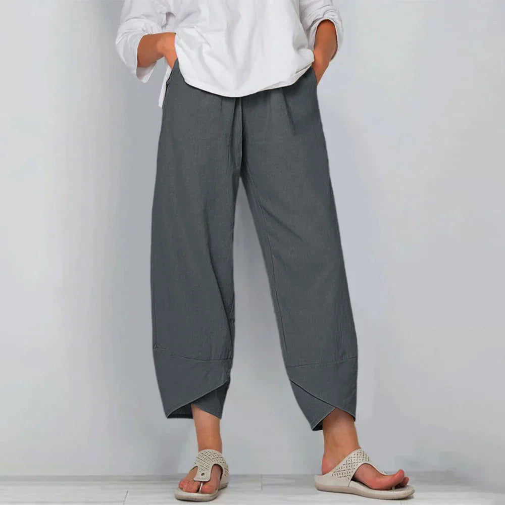 Pantalones Harem Vintage Elegantes